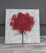 Obraz  maľovaný  -  kvet