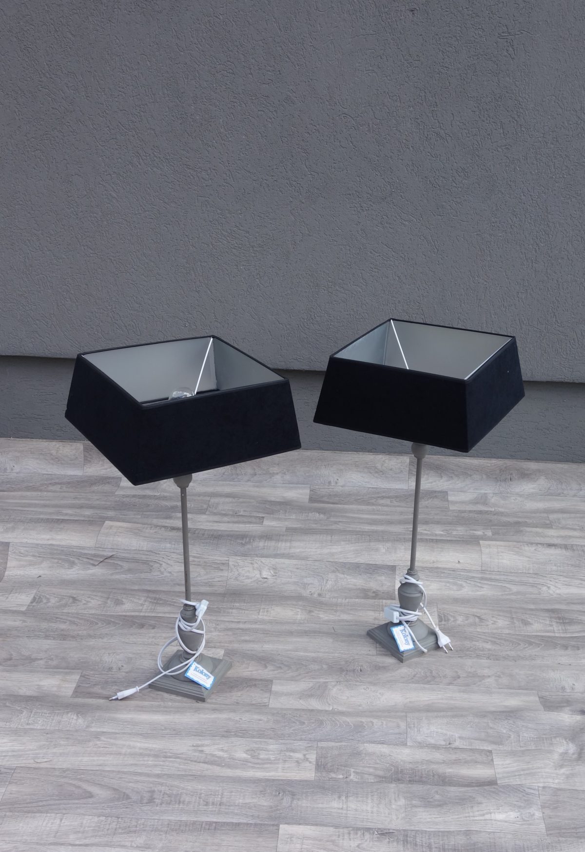 Lampa  nočná  -  čierna – Obrázok 2