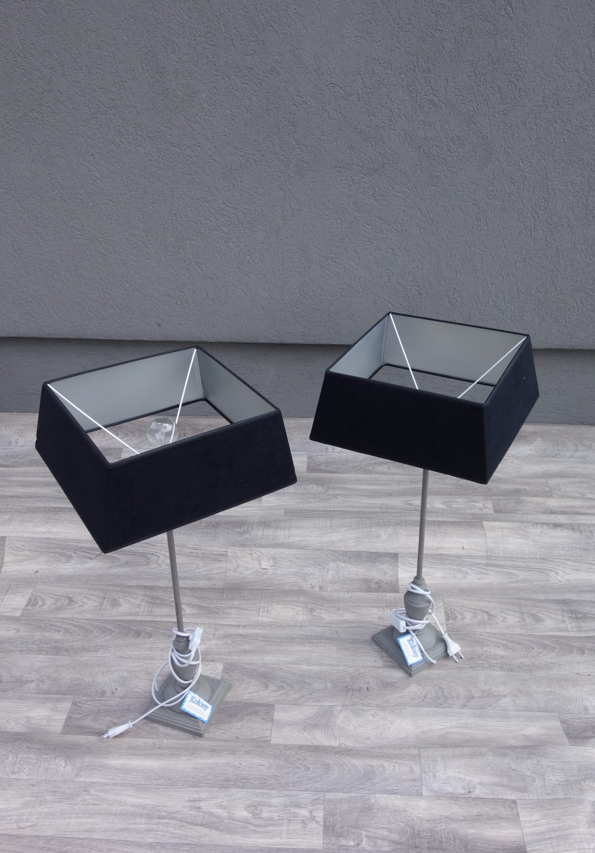 Lampa  nočná  -  čierna – Obrázok 3