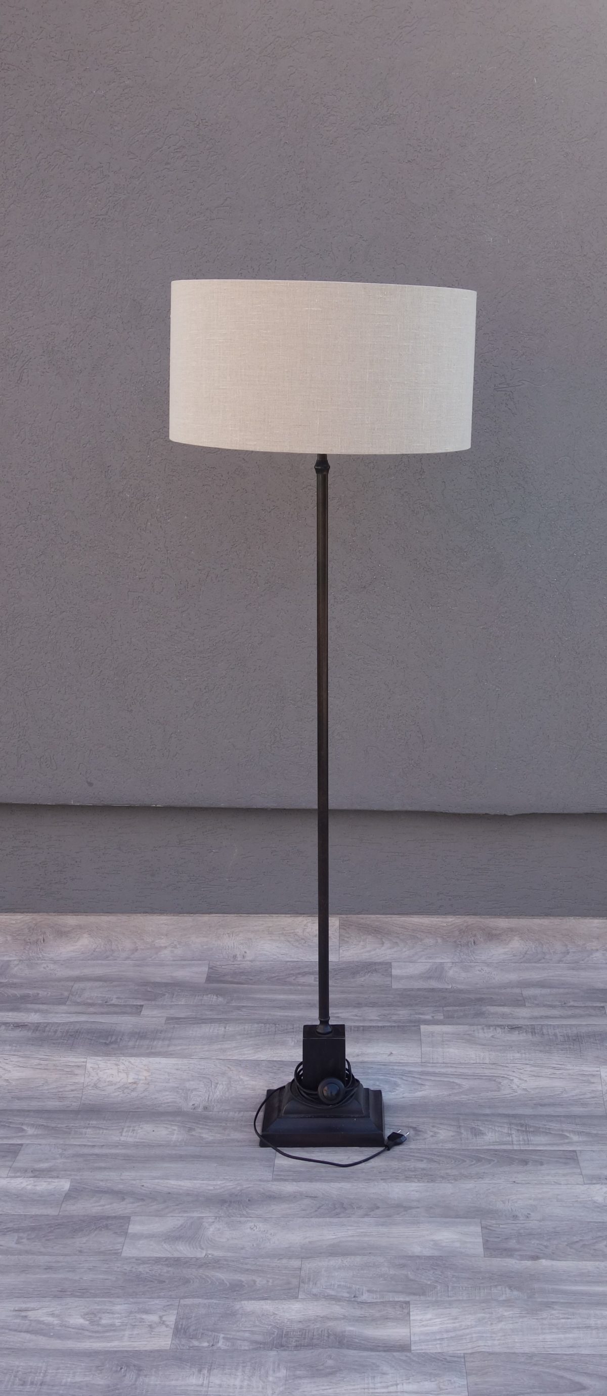 Lampa  stojacia  -  látkové  tienidlo – Obrázok 2