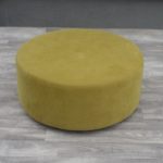 Taburetka  látková  okrúhla