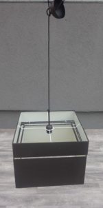 Lampa  závesná  s  hnedým  tienidlom – Obrázok 5