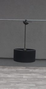 Lampa  závesná  s  čiernym  tienidlom – Obrázok 3