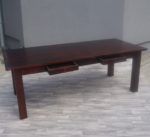 Stôl  jedálenský  teakový  s  2  šuplíkmi – Obrázok 2