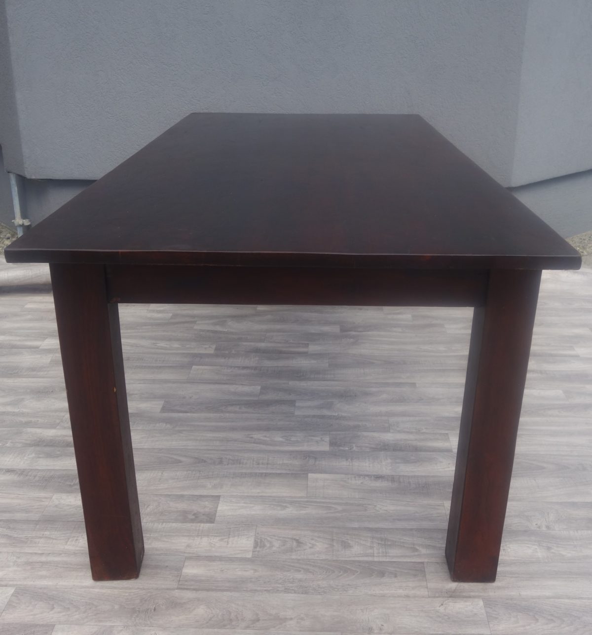 Stôl  jedálenský  teakový  s  2  šuplíkmi – Obrázok 4