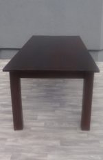 Stôl  jedálenský  teakový  s  2  šuplíkmi – Obrázok 5