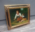 Obraz  –  ručne  maľovaný  na  sololitovej  doske  –  100  x  109  cm  -  (39)