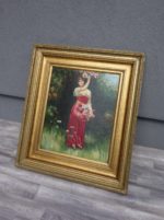 Obraz  –  ručne  maľovaný  na  sololitovej  doske  –  88,5  x  78,5  cm  ( v + š ) - 40