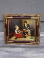 Obraz  –  ručne  maľovaný na  sololitovej  doske –  58  x  68,5 cm  ( v + š ) - 41 – Obrázok 3