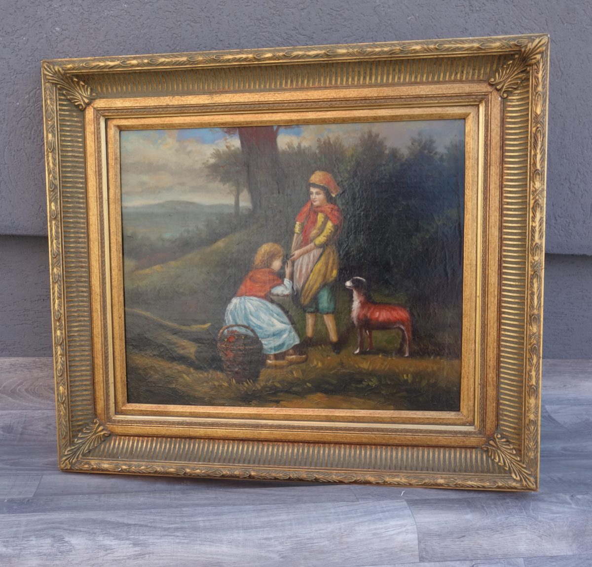 Obraz – ručne maľovaný na sololitovej doske – 73 x 83 cm ( v + š ) – 48 – Obrázok 2