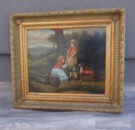 Obraz – ručne maľovaný na sololitovej doske – 73 x 83 cm ( v + š ) – 48 – Obrázok 2