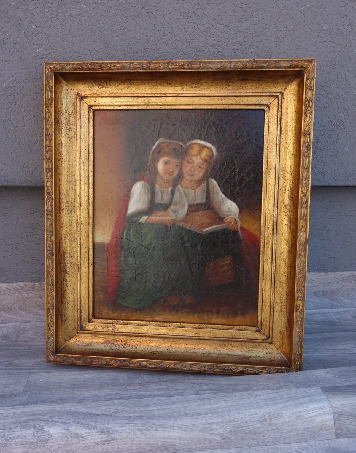 Obraz – ručne maľovaný na sololitovej doske – 70  x 60 cm ( v + š ) - 52 – Obrázok 2