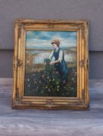 Obraz – ručne maľovaný na sololitovej doske – 67,5  x  57,5  cm ( v + š ) – 57 – Obrázok 3