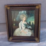 Obraz – ručne maľovaný na sololitovej doske – 84  x 73,5  cm ( v + š ) – 58