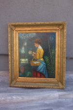 Obraz – ručne maľovaný na sololitovej doske – 84  x 72,5  cm ( v + š ) – 61 – Obrázok 3