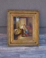 Obraz – ručne maľovaný na sololitovej doske – 88  x  78,5  cm ( v + š ) - 63