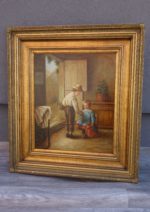 Obraz – ručne maľovaný na sololitovej doske – 88  x  78,5  cm ( v + š ) - 63 – Obrázok 2