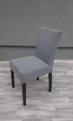 Stolička  moderná  sivá