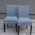 Stolička  moderná   svetlo - sivá