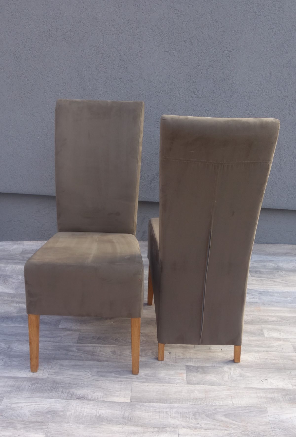 Stolička  moderná  svetlo -  hnedá – Obrázok 3