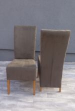 Stolička  moderná  svetlo -  hnedá – Obrázok 3