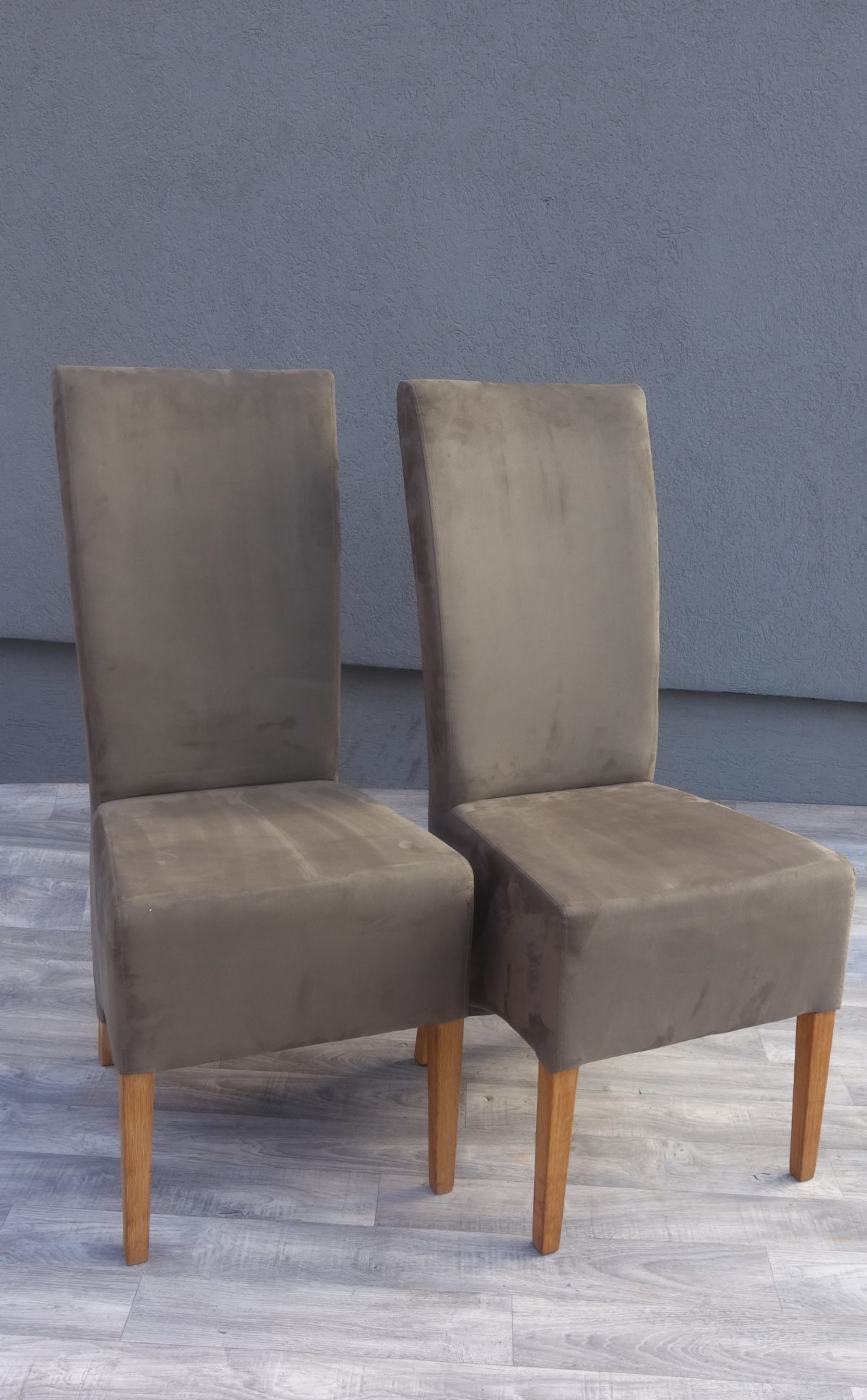 Stolička  moderná  svetlo -  hnedá – Obrázok 4