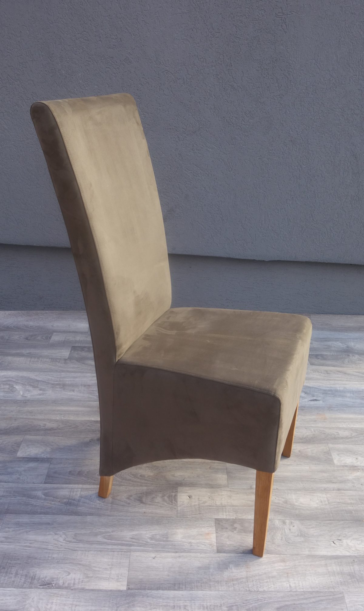 Stolička  moderná  svetlo -  hnedá – Obrázok 6