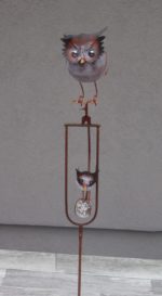 Záhradná  dekorácia  -  sova ( C ) – Obrázok 3