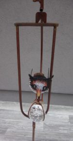 Záhradná  dekorácia  -  sova ( C ) – Obrázok 7