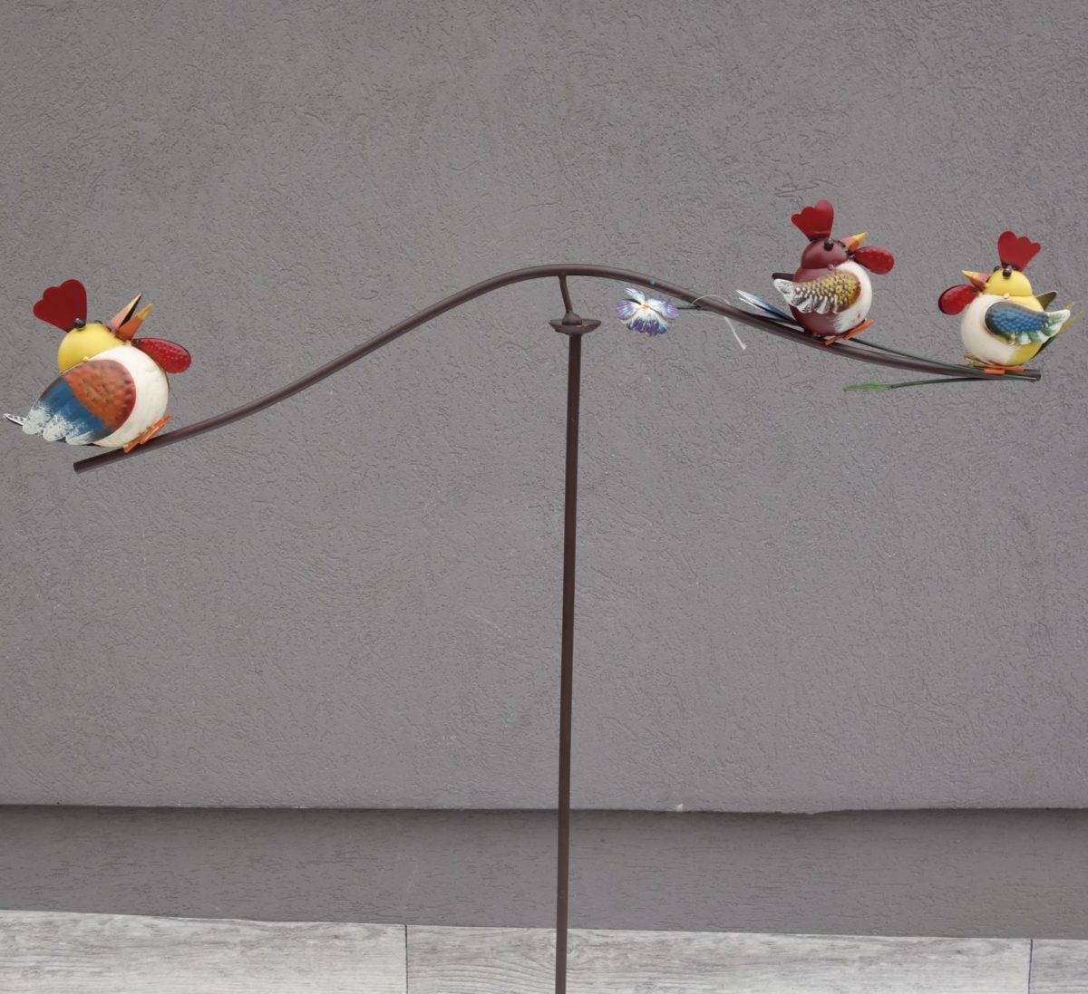 Záhradná  dekorácia  -  kačičky – Obrázok 3