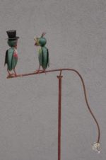 Záhradná   dekorácia  - sovičky  ( E ) – Obrázok 4