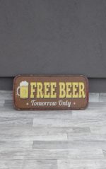 Plechová  retro  tabuľa – Obrázok 2