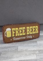 Plechová  retro  tabuľa – Obrázok 3