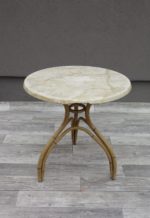 Stolík   okrúhly  -  záhradný – Obrázok 2