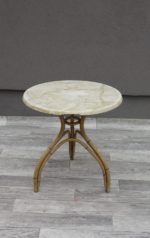 Stolík   okrúhly  -  záhradný