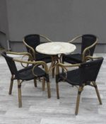 Stolík   okrúhly  -  záhradný – Obrázok 6