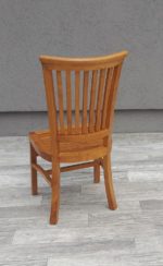 Stolička   masívna   svetlo  -  hnedá   HHM – Obrázok 5