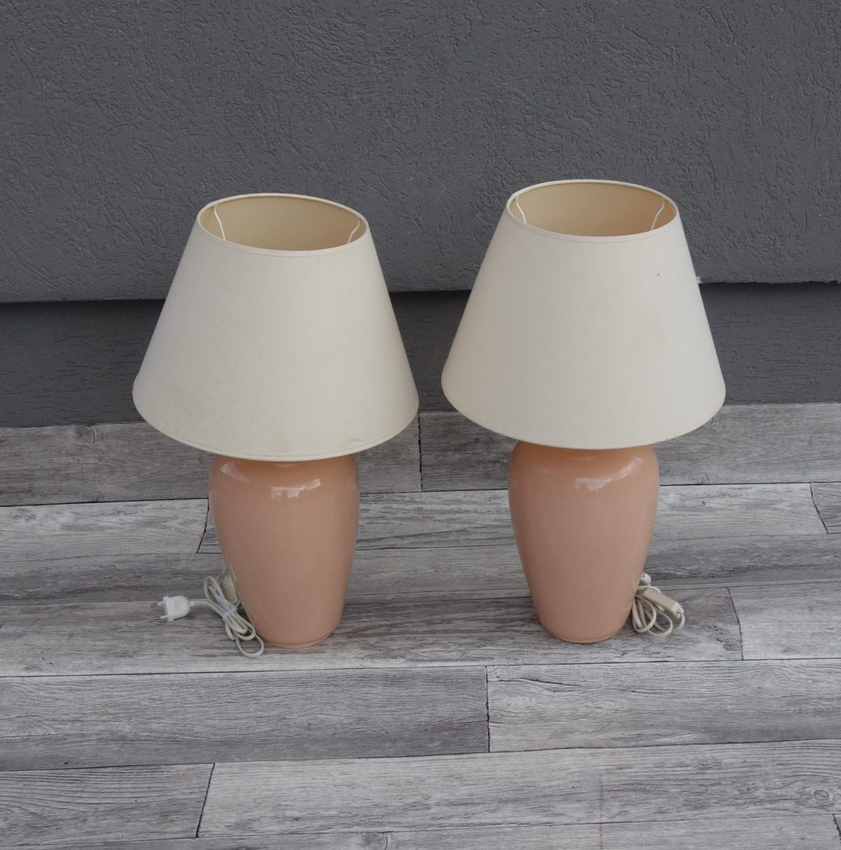 Lampa   stolová   so   smotanovým   tienidlom – Obrázok 2