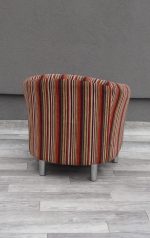 Kreslo  pruhované  klubové – Obrázok 7