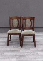 Set  rustikálnych  stoličiek  -  (  2 ks  ) – Obrázok 2