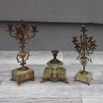 Set   starožitný   mramorový