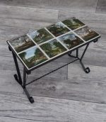 Stolík   vintage   s   dlaždicami