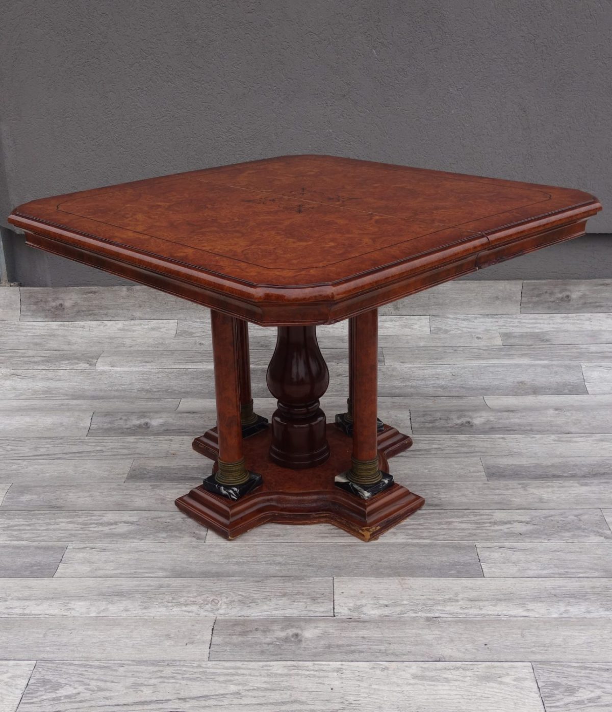 Stôl   jedálensky   dyhovaný – Obrázok 5