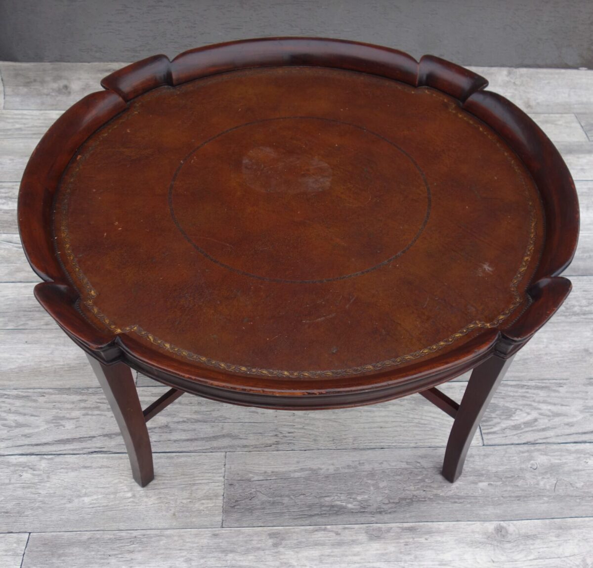 Stolík   podnosový  -  okrúhly – Obrázok 3