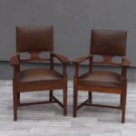 Set   dubových   stoličiek  (  2  ks  )