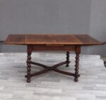 Stôl   starožitný   rozkladací   dubový – Obrázok 6