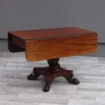 Stôl   starožitný   -   rozkladací