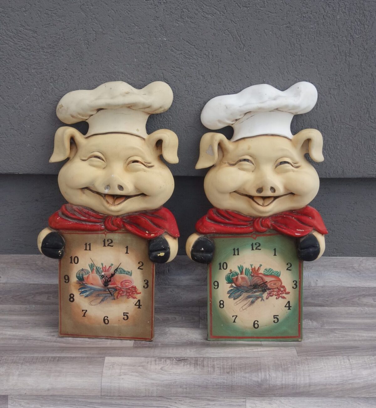 Hodiny   prasiatko  -  dekoračné – Obrázok 5