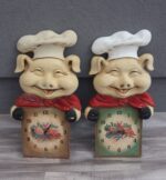 Hodiny   prasiatko  -  dekoračné – Obrázok 6