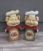 Hodiny   prasiatko  -  dekoračné – Obrázok 7